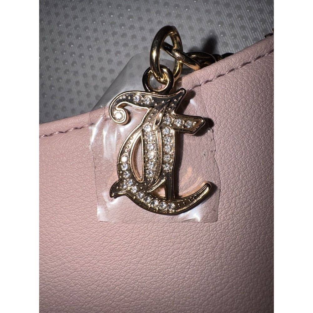 Juicy Couture Drama Queen‎ Hobo Bag Dusty Blush Pink Shoulder Purse NWT - Picture 3 of 7
